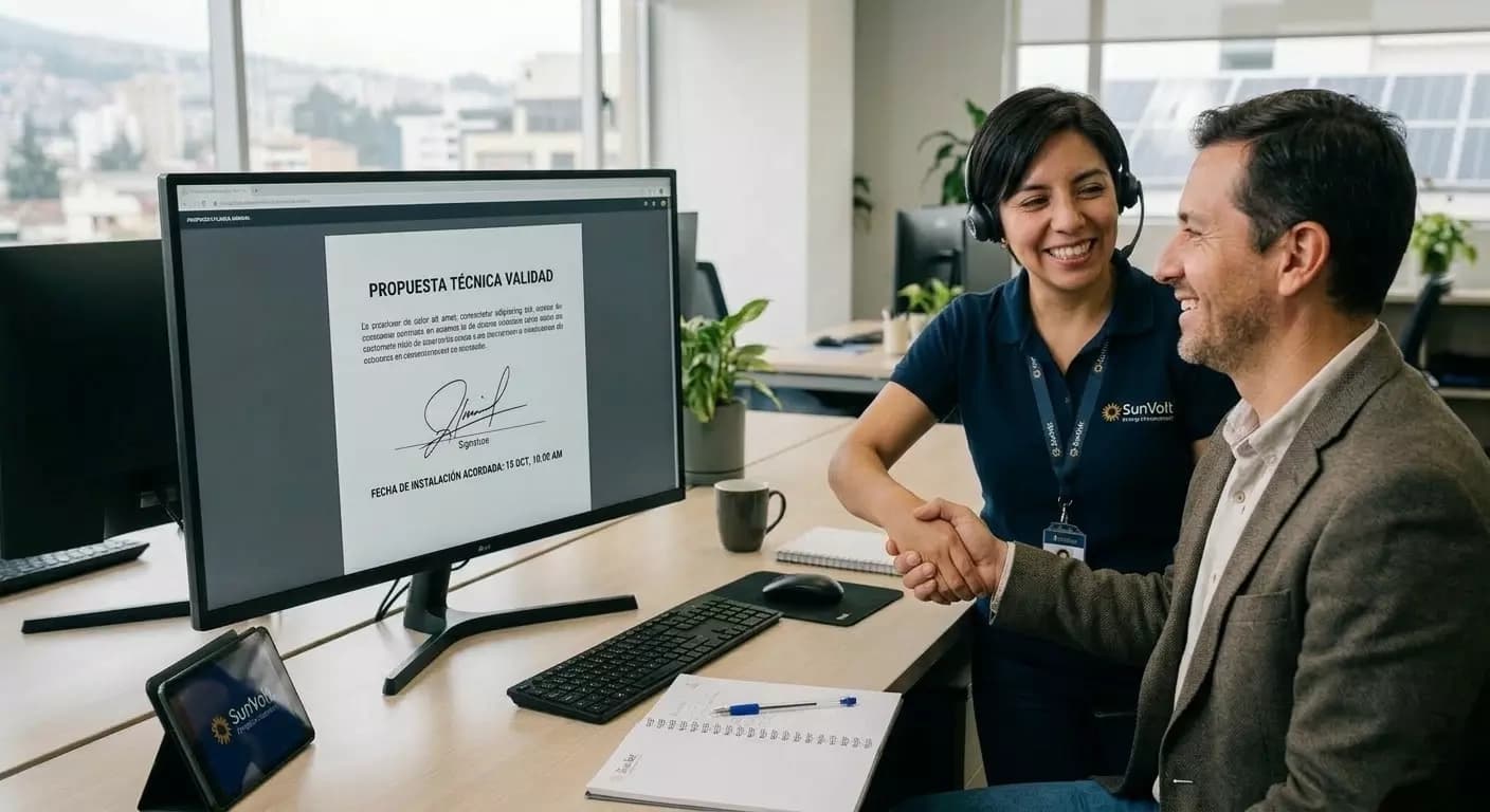 Aceptación propuesta